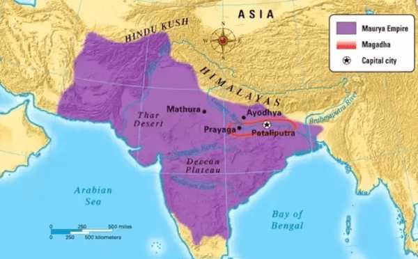 Maurya Empire and Mainland Magadh Ancient India history