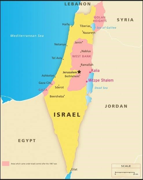 israel palestine borders