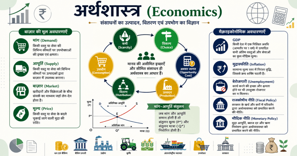 NCERT Economics Books Class 11 & 12 PDF Download in Hindi Medium Free 1 Infographics on Economics in Hindi