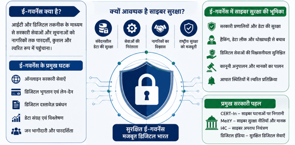 साइबर सुरक्षा और ई-गवर्नेंस 